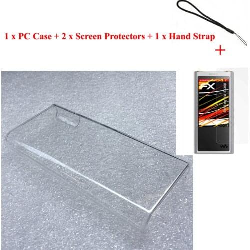 Running Camel Hard Crystal Case Cover for Sony Walkman NW-ZX300 NW-ZX300A NW ZX300 16gb 32gb 64gb Case Films Hand Strap