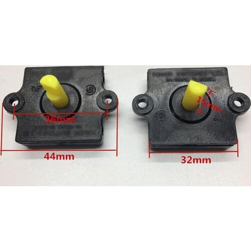 2pcs/set Universal Three-speed Square Rotary Switch Replacement Shift Switch for Electric Fan Blender Juicer Repair Parts