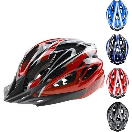 Bicycle Helmet Women Men Sun Visor MTB Mountain Road Bike Cycling Helmet Integrally-Mold Outdoor Sport Safely Cap Equipment