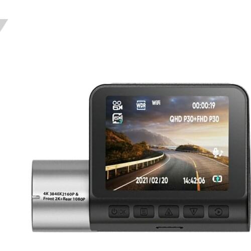 V50 Video Recorder Dash Cam G Sensor Wifi Dash Camera Single Lens Dash Cam Car DVR 24H Parking Camera Front