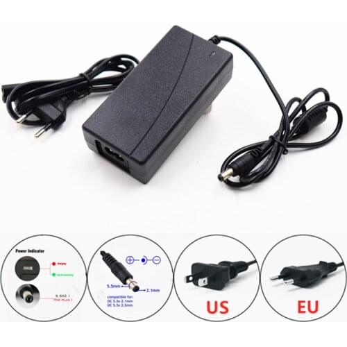 36V 2A Electric Bicycle Battery Charger Output 42 V 2 A Charger Input 100 -240 VAC Lithium Li-ion Charger for Electric Scooter