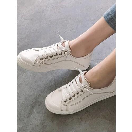 Humanistic Canvas Shoes Female Shoes Super Fire Wind Lazy Flat Black 2021 Spring New White Shoes Female Students