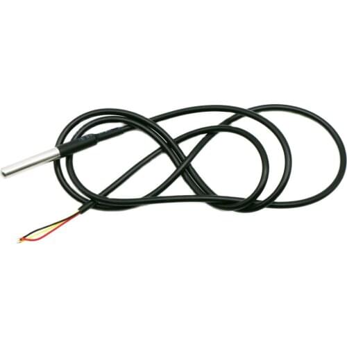 5 Pcs (1 Meter long/Pcs) Stainless Steel Package Temperature Sensor Incubator Accessories Waterproof Temperature Probe DS18b20