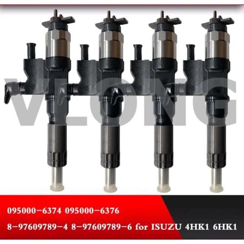 4HK1 6HK1 INJECTOR Nozzle 095000-6376 6374 6375 8-97609789-6 Common Rail Injecto For Hitachi Excavator