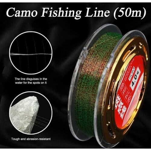 1 1.5 2 2.5 3 Spot line invisible fishing line camouflage discoloration super tensile tadpole bionic nylon line