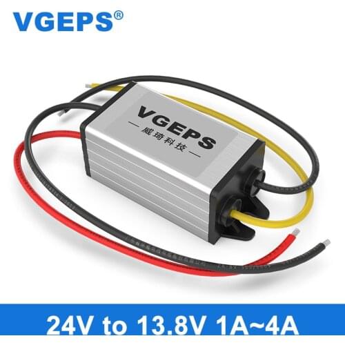 24V to 13.8V DC power supply module 24V to 13.8V voltage regulator converter 24V drop 13.8V step-down module