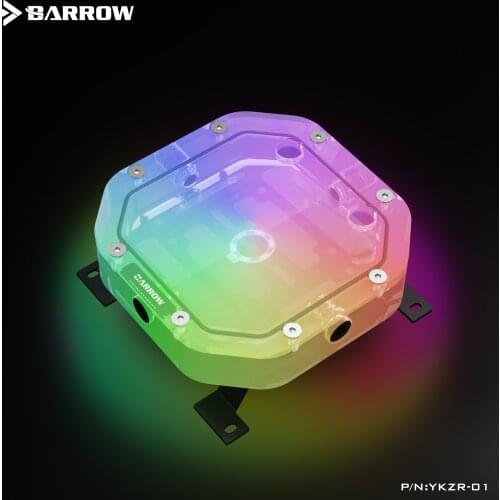 Barrow PC Water Cooling Reservoirs Modular With Multi Combination Of Radiator Position, 5V LRC2.0 ARGB, YKZR-01