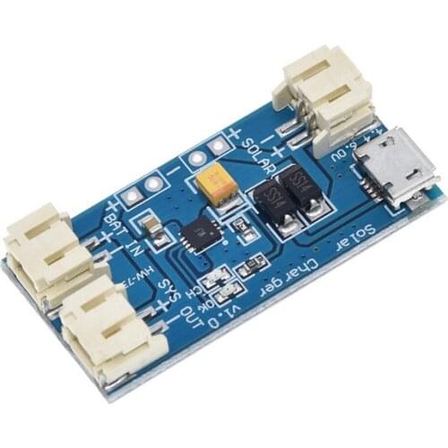 Mini Solar Lipo Charger Board CN3065 Lithium Battery Charge Chip DIY Outdoor Charging Board Module with Connector Wire