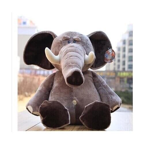 Stuffed animal 30cm brand elephant plush toy doll throw pillow high quality gift w3511