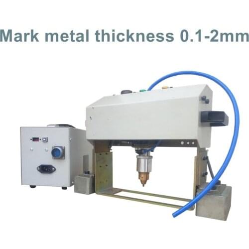 Portable Pneumatic Dot Peen Marking Machine for VIN Code name tag engraving machine 140*40mm metal engraving machine