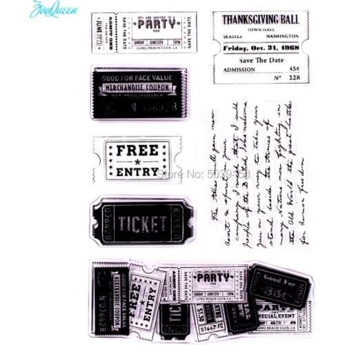 Happy Party BALL transparent clear stamps for DIY Scrapbooking/Card Making/Sewing Fabric Cloth/Stamp set stationery Supply Decor