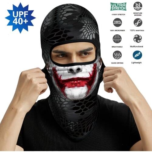 Sun Protection Thin Balaclava Joker Cycling Face Mask Sports Hunting Scarf Breathable Headband Hiking Muffle Summer Neck Gaiter