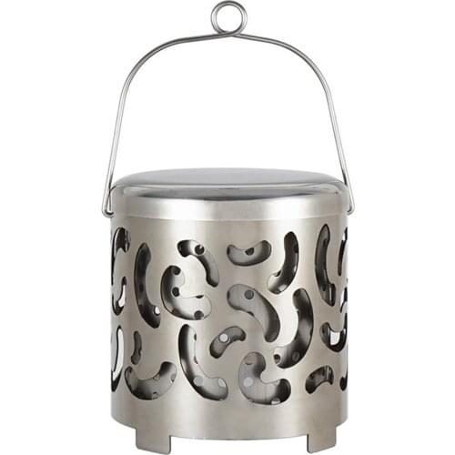 Outdoor Portable Gases Heater Stoves Heating Cover Mini Heater Cap Stainless Steel Gas Oven Burner Camping Stove Accessories