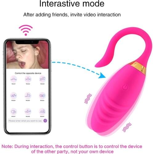 App Control Vibrator Love Eggs Wireless Control G-spot Clit Stimulator Vaginal Ball Female Masturbator Erotic Toys For Adults