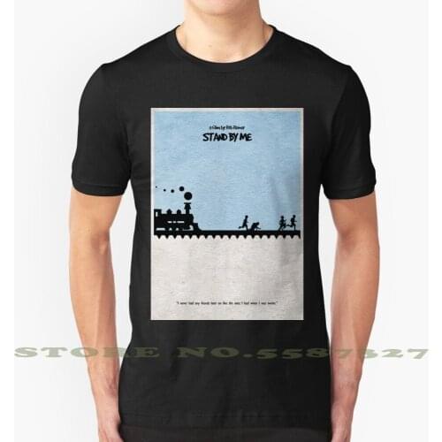 Stand By Me Graphic Custom Funny Hot Sale Tshirt Stand By Me Rob Reiner Train Running Stephen King Movie Film Classic Old Cult