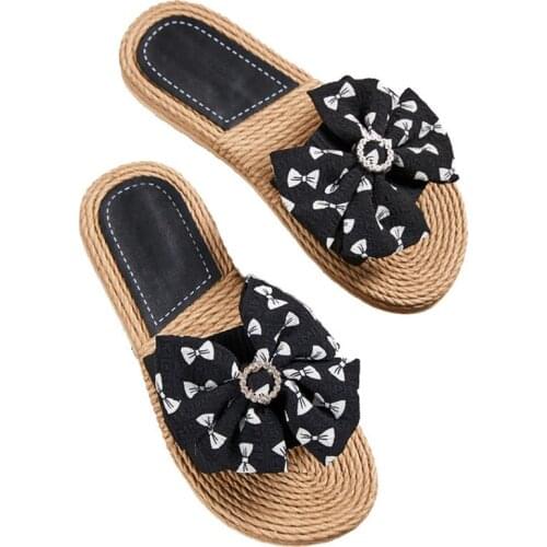 Women sandals summer flat pearl sandals flip flops rome shoes string bead slippers mujer gladiator sandalias sapatos femininos