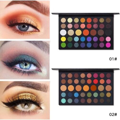 39 Colors Eyeshadow Makeup Matte Shimmer Glitter Eyeshadow Palette Blusher Shading Powder Make Up Eye Shadow Cosmetics Tools