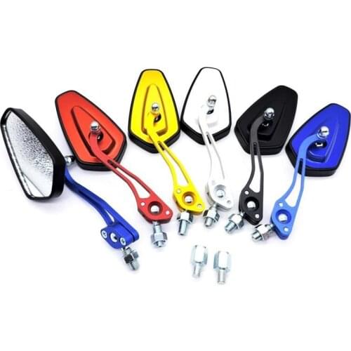 For Electric vehicle Motorbike Outside Rear View Left & Right Side View Mirrors 10mm 8mm Clockwise currency