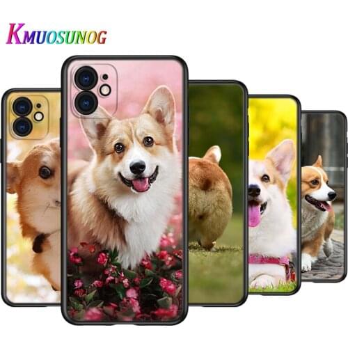 Corgi With Short Legs Silicone Cover For Apple IPhone 12 Mini 11 Pro XS MAX XR X 8 7 6S 6 Plus 5S SE Phone Case
