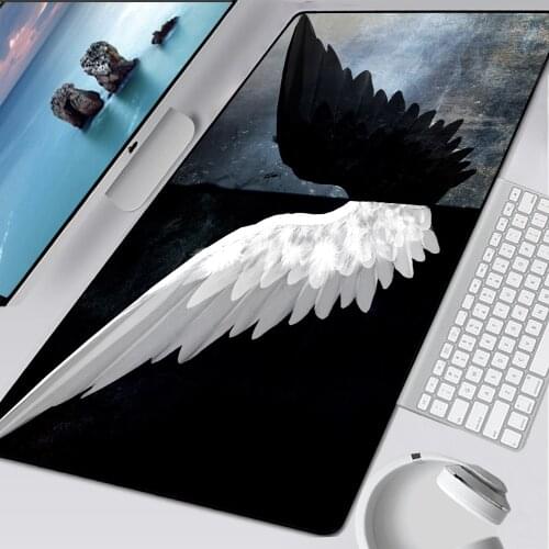 Computer Mouse Pad Speed Locking Edge Large XXL Natural Rubber Mousepad Waterproof Carpet PC Game DeskKeyboard Mat for LOL Dota