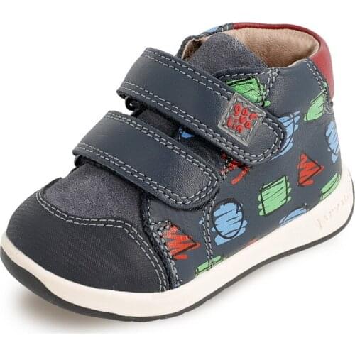 Garvalín printed leather kids boots
