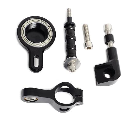 Motorcycle CNC Steering Damper Bracket Mounting Kit For Yamaha YZF-R1 1998 1999 2000 2001-2005