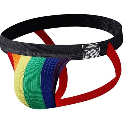 Sexy Underpants Men Jockstrap Thong Underwear Male Comfortable Backless Breathable Jock Strap Homme Slip Erotic G-String Panties