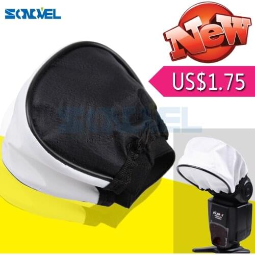 New Universal Portable Soft Flash Bounce Diffuser for Canon 580EX 430EX II/550EX/540EZ Professional Camera Flash Diffuser