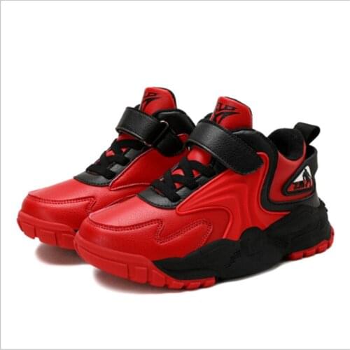 New 2021 Childrens Shoes Boys Platform Shockproof Sports Shoes Boys High Quality Comfortable Running Kids Shoes Temperament Ba