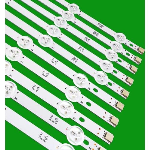 New Original)10 PCS/set LED backlight strip for LG 42LA620S 42LN570S 6916L-1214A 6916L-1215A 6916L-1216A 6916L-1217A