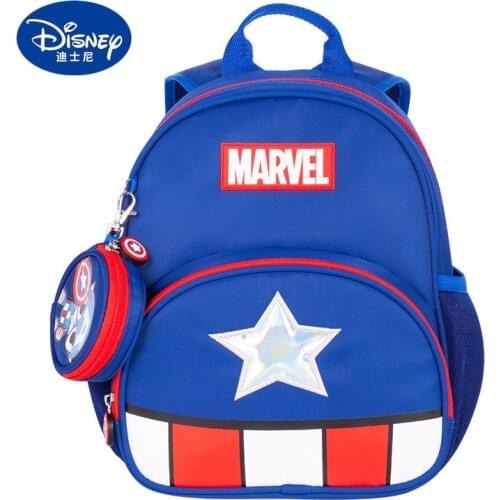 Disney Spider-Man Boy Backpack Kindergarten Childrens School Bag Cartoon Lightweight Breathable Backpack toddler boy backpack