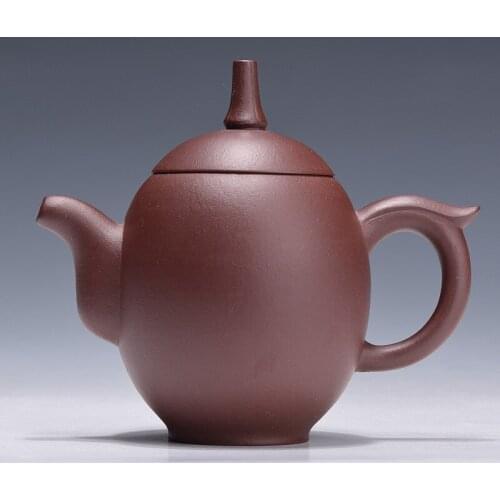 300ml Authentic Yixing Purple Clay Gold Egg Teapot Famous Chinese Kung Fu Zisha Tea Pot Pu'er Tea Black Tea Gift Free Shipping