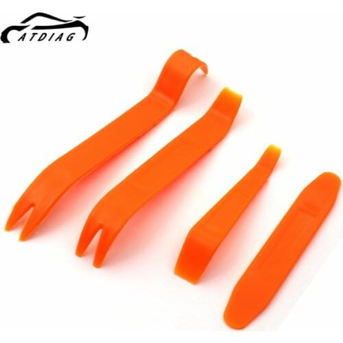 4pcs Auto Car Radio Door Clip Panel Trim Dash Audio Removal Interior Door Disassembly Install Sound Insulation Repair Tool