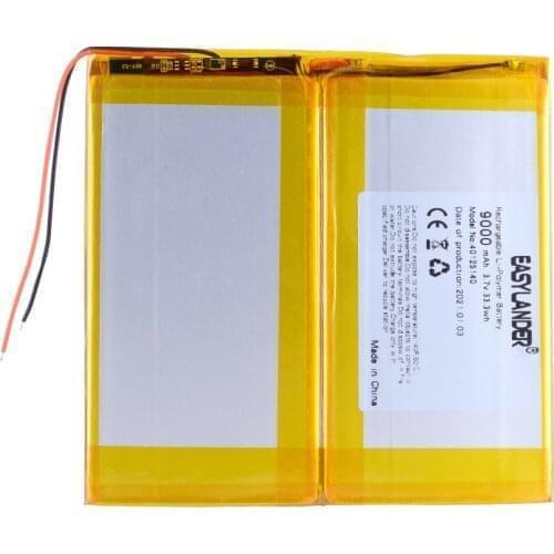 40125140 3.7v 9000mAh For CH Teclast M30 Tablet PC Battery