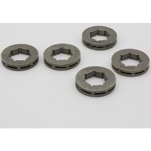 5Pcs/Lot 3/8 Pitch 8 Teeth ID 22mm Standard Spline Sprocket Rim For Stihl 30 31 32 38 40 41 44 MS361 MS440 MS460 MS660 Chainsaw