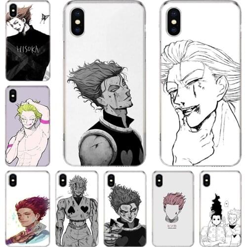 Hisoka Anime Hunter X hunter Phone Case For Iphone 12 Mini 11 Pro XS Max XR X 8 7 6 6S Plus SE 2020 5 5S SE Cover Shell Coque