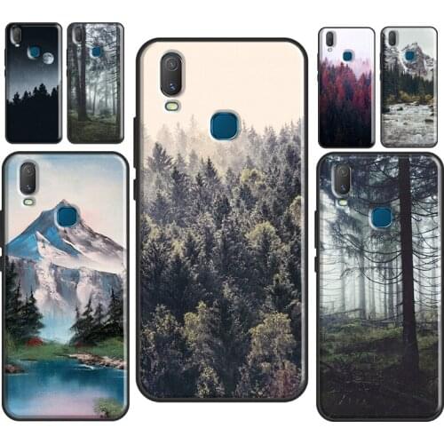 Nature Forest Mountain Case For Vivo V17 Neo V20 SE Y1S Y12 Y17 Y30 Y50 Y70 S1 Y91C Y20 S Y11 2019 Back Cover