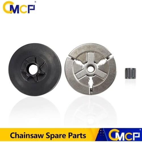 CMCP Clutch Drum & Clutch & Needle Bearing Fit For Chinese Chainsaw 4500 5200 5800 Chainsaw Spare Parts