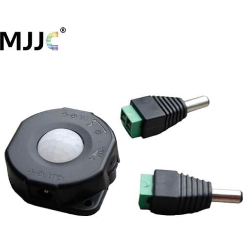 12V Motion Sensor Light Switch 5V 12V 24V 5A Movement Sensor Motion Automatic Infrared Timer Detector PIR Switch Photoswitch