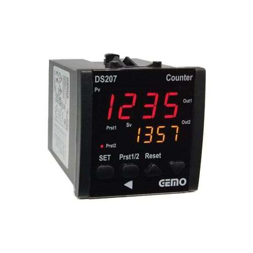 DS207-230VAC Gemo 4 Digit Up/Down Digital Counter
