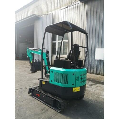 Mini Excavator Digger 1.2Ton With Optional Attachments For Farm Garden Building