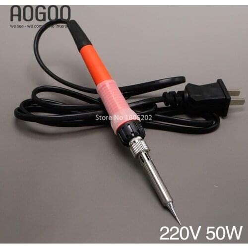 AC 220V-240V Pencil Tip 50W Welding Tool Electric Soldering Iron Welding Tool for Circuit Board Repair Computer
