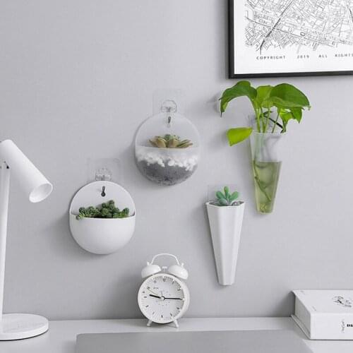 Planters Wall Hanging Planters Round Plant Pots Hanging Air Plant Pots Flower Vase Air Plant Wall Hanging Plant Container