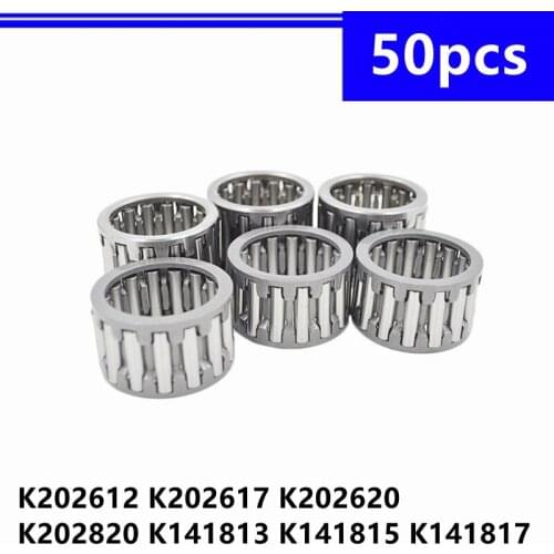 50pcs K202612 K202617 K202620 K202820 K141813 K141815 K141817 Radial Needle Roller Cage Assemblies Bearing