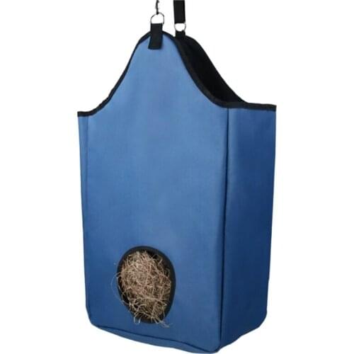 Large Capacity Horse Hay Bag Pouch Tote Sheep Hanging Hay Feeder Tote Bag Goat Hay Feeding Storage Bags Pet Slow Feeder