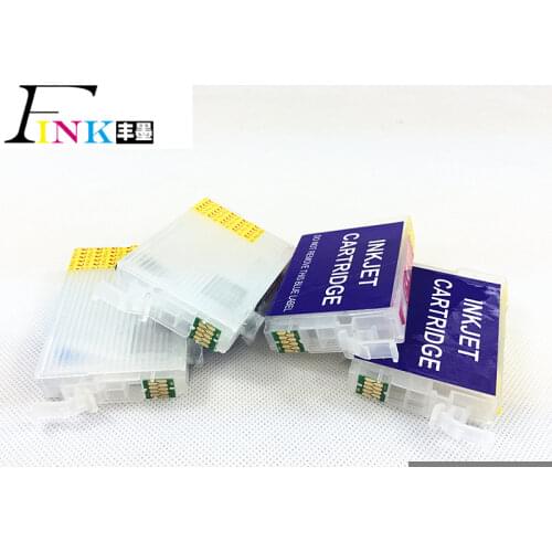 4 color T0911N empty ink cartridge for Epson C90 CX5500 CX5501 CX5505 CX5510 T10 T11 T13 T13x T20 T20E T21 printer with ARC chip