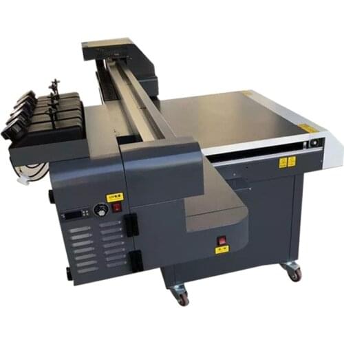 60 90 Pvc Board Uv Flatbed Printer For Ceramic Phone Case Wood Leather Uv Led Printer