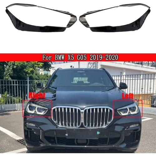 Car Headlamp Lens For BMW X5 G05 2019 2020 Headlight Cover Car Replacement Auto Shell