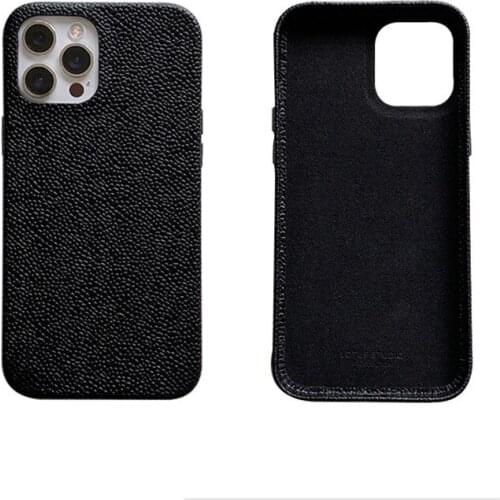 Luxury Leather Phone Case For Iphone 12 11 Pro Max Mini Sheepskin Back Cover For Iphone Xs Xr X Max Coque Anti-knock Leather-cas