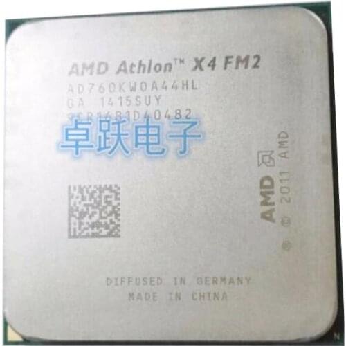 AMD X4 760K quad-core CPU 3.8 G FM2 CPU 100% working properly Desktop Processor X4-760K